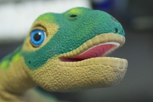 pleo robot speaking