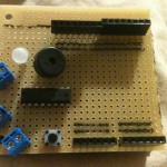 RobotShield for Arduino Component Layout